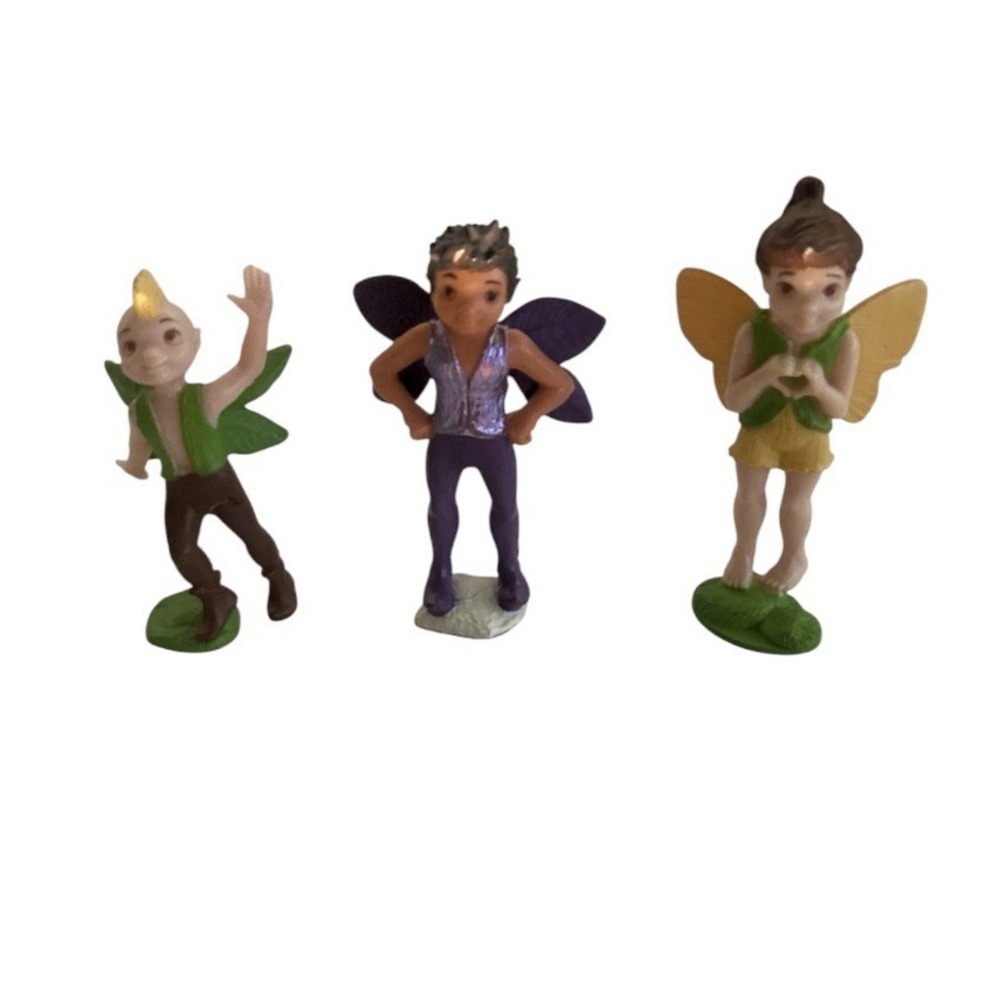 Safari Ltd. Fairies Lot of 3‎ Kind Gentle Adventurous & Loving Fairy Figurines